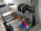 Magnetic and radiometric survey equipment